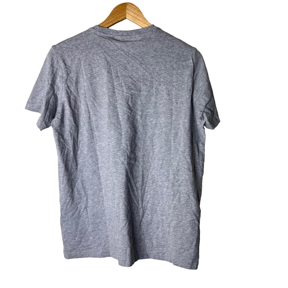 New Girls Siksilk Grey Marl Essentials Boyfriend T-Shirt - Picture 3 of 5